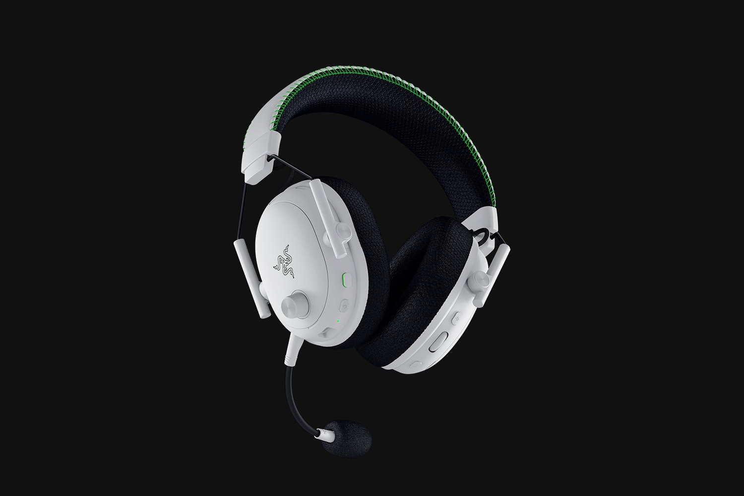 Razer BlackShark V3 Pro - Auricolare Gaming Wireless con Cancellazione Attiva del Rumore, Driver TriForce 50mm, Bluetooth e Con Cavo - Bianco