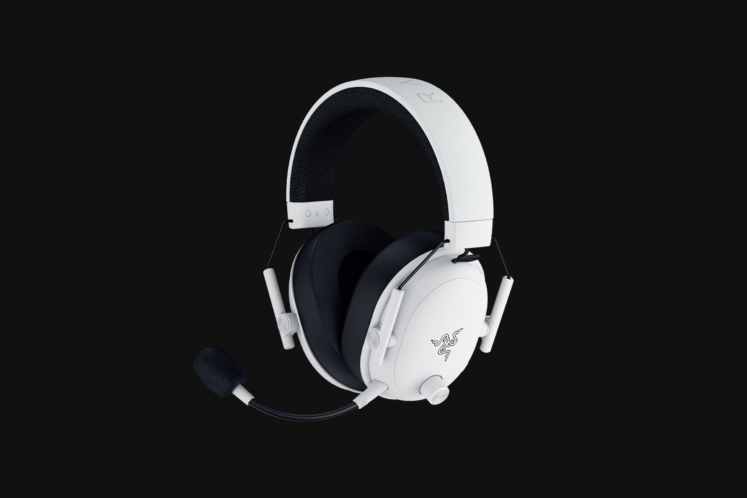 Razer BlackShark V3 - Cuffie wireless per eSport con Driver TriForce da 50 mm, Microfono a banda larga rimovibile, THX Spatial Audio, Wireless 2,4 GHz & Bluetooth, Profili FPS - Bianco