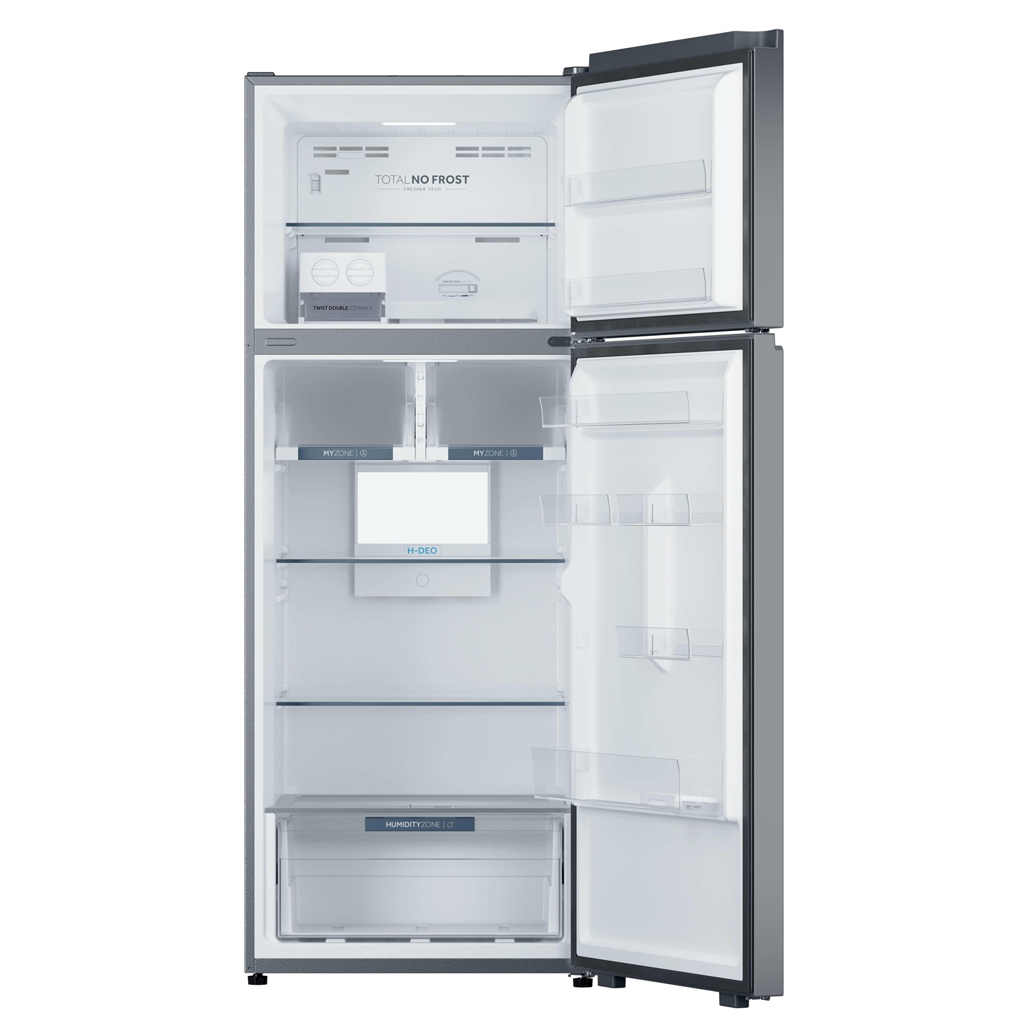 Haier Frigorifero Doppia Porta 464 Litri Classe Energetica E No Frost Acciaio Inox - HPR5718ENMX
