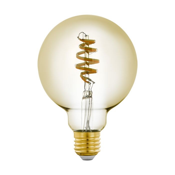 EGLO Lampadina LED E27 Vintage Globo Smart Home Dimmerabile 5W 360 Lumen ZigBee
