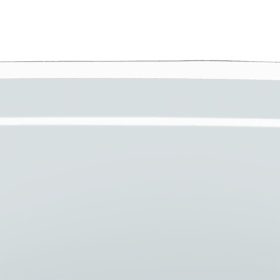 Eglo Lampada da Parete Planet 1 - Applique in Acciaio Bianco e Vetro Trasparente, 1 Luce E27 per Interni