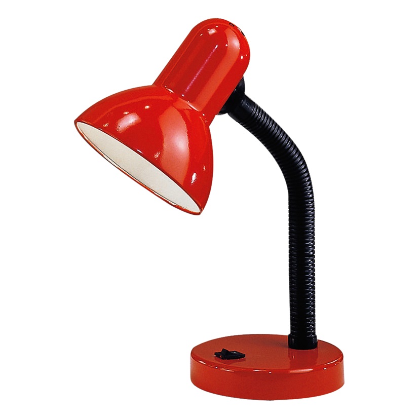 Eglo Lampada da Tavolo Orientabile Rossa E27 120W IP20