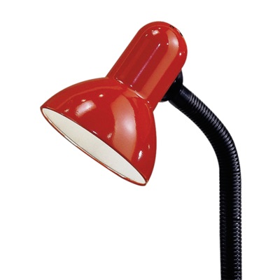 Eglo Lampada da Tavolo Orientabile Rossa E27 120W IP20