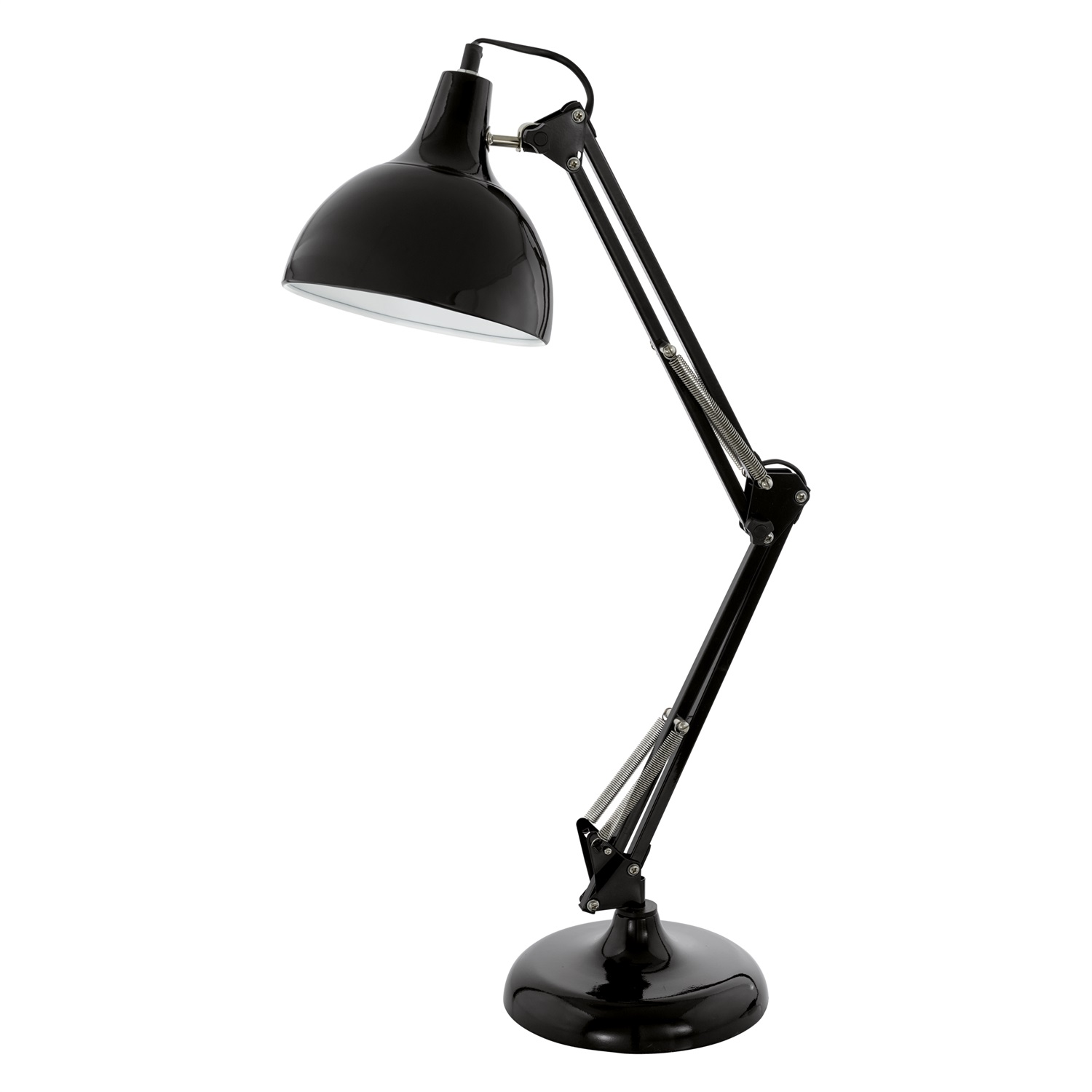EGLO Borgillio lampada da tavolo E27 Nero