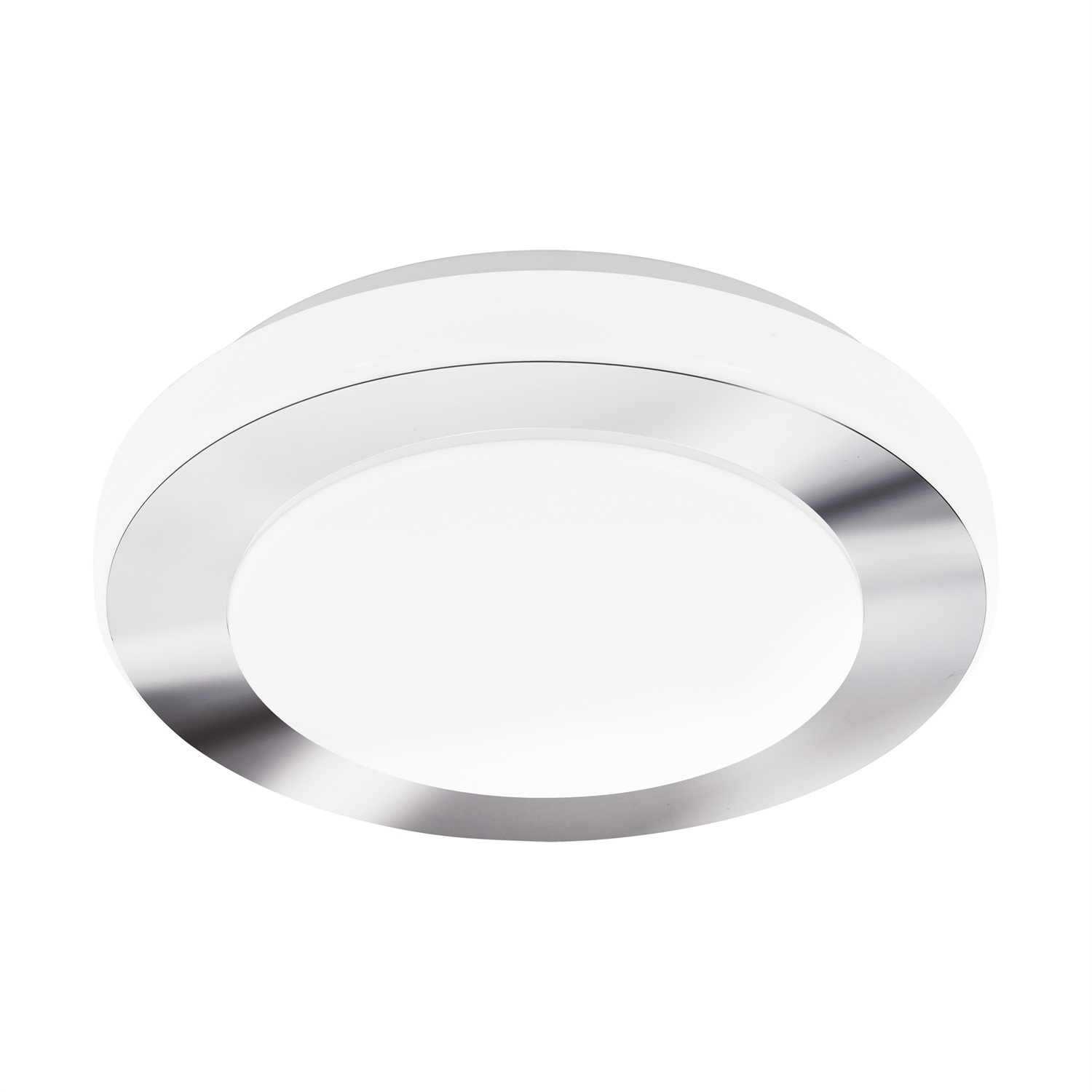 EGLO Plafoniera LED Carpi Ø 30cm 11W 1100lm Bianco/Cromato