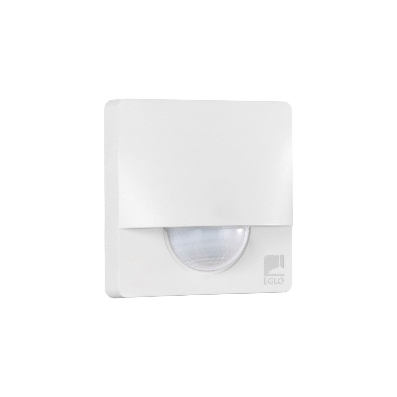 Eglo Sensore di Movimento Esterno Detect Me 3 Quadrato IP44 in Policarbonato Bianco