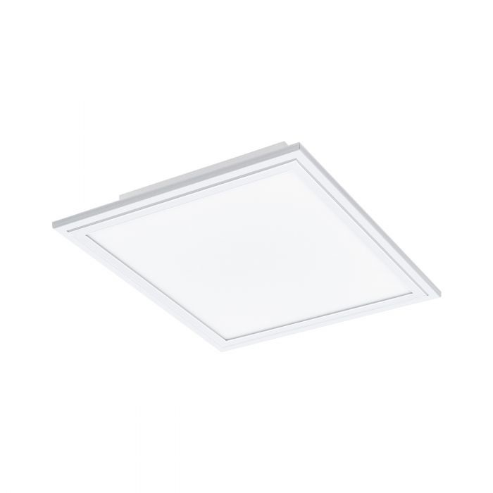 Eglo Plafoniera LED Salobrena 30x30 cm Dimmerabile con Telecomando - 14W, 1850 Lumen, Colore Luce 2700K-6500K