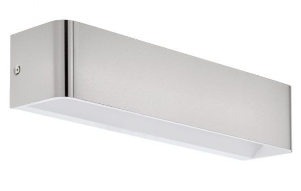 EGLO Sania 4 Lampada da Parete a LED Minimalista in Alluminio Nichel Opaco, 12W, 3000K, 1400LM, L 36,5 cm