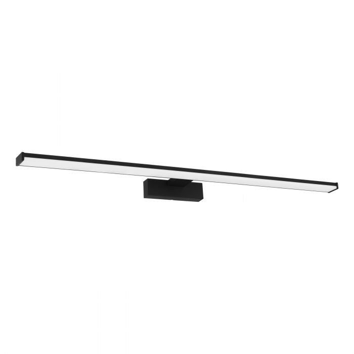 Eglo Pandella 1 Lampada da Parete LED 14W, 1700 Lumen, IP44, Bianco Neutro/Nero Opaco, 78 cm