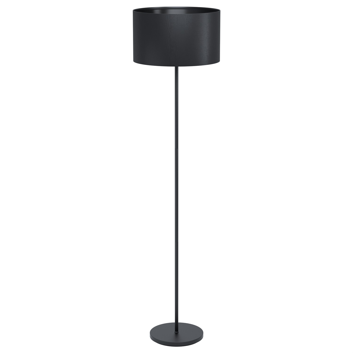 Eglo Maserlo 1 Lampada da Terra E27 40 W in Acciaio e Vetro con Design Geometrico
