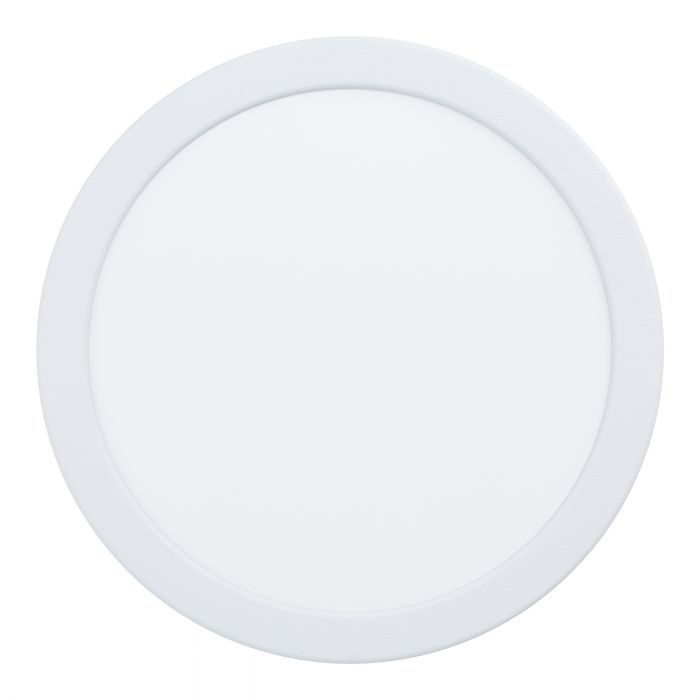 Eglo Fueva 5 Faretto da Incasso LED Bianco, 17W, 2100 Lumen, Design Rotondo e Piatto