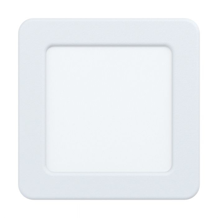 Eglo FUEVA 5 Faretto da Incasso Quadrato Bianco LED 5,5W 700 Lumen Luce Naturale 4000K