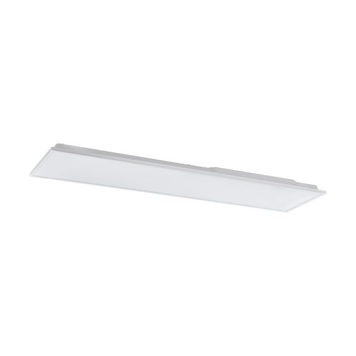 EGLO Herrora-Z Lampada da Soffitto LED Smart Home 120 cm, Dimmerabile, Controllo Vocale e App, Colore della Luce Regolabile