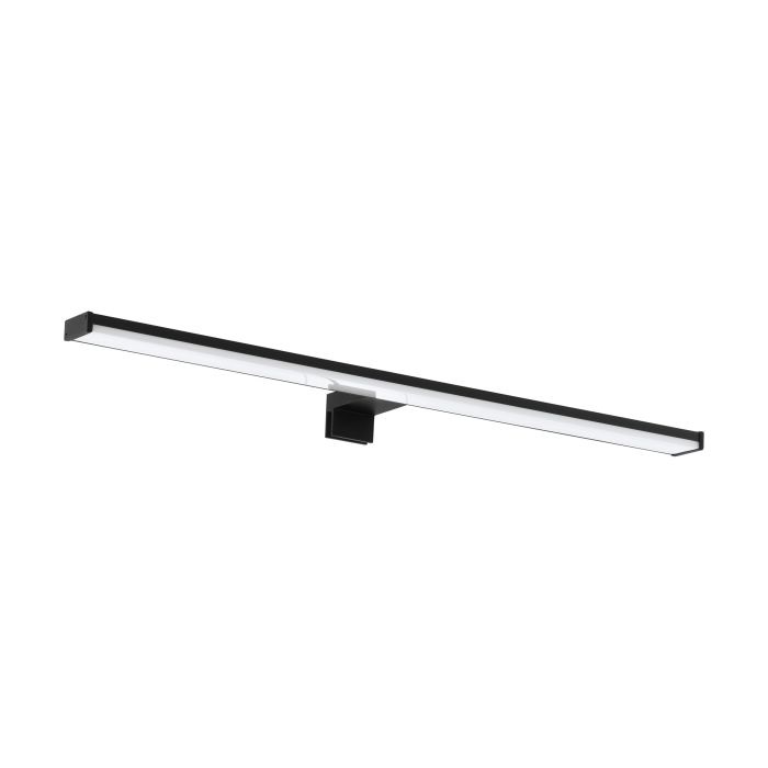 Eglo Pandella 2 Lampada a Specchio LED 11W 1400lm, Luce Naturale, IP44, 60cm, Alluminio e Plastica Bianco/Nero