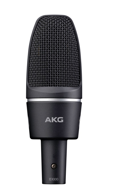 AKG C3000 Microfono Cardioide a Condensatore con Diaframma Largo per Studio e Live