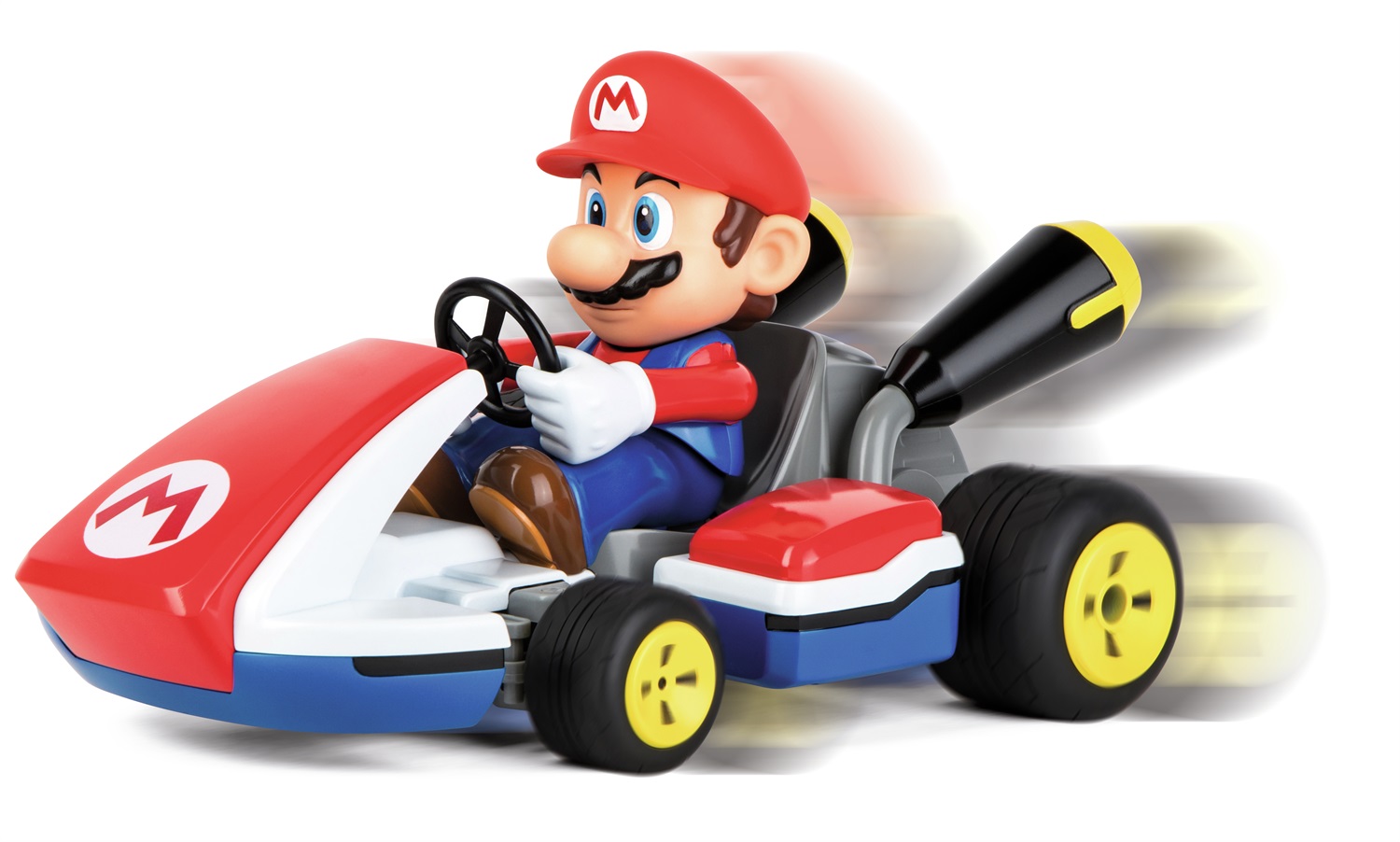 Carrera Mario Kart 2.4 GHz - Modellino Radiocomandato con Suoni e Movimento Dinamico, Scala 1:16, Età 6