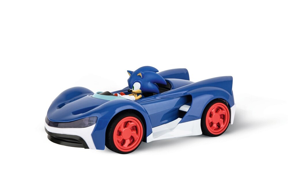 Carrera - 370201061 - Auto Radiocomandata Team Sonic Racing - 2,4GHz, Velocità fino a 9 km/h