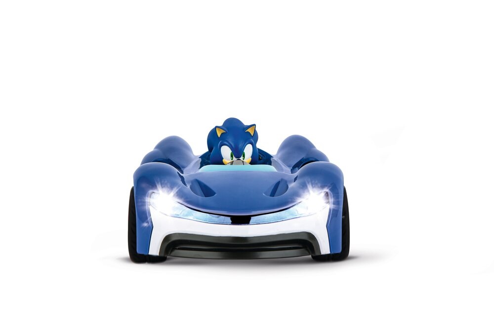 Carrera - 370201061 - Auto Radiocomandata Team Sonic Racing - 2,4GHz, Velocità fino a 9 km/h