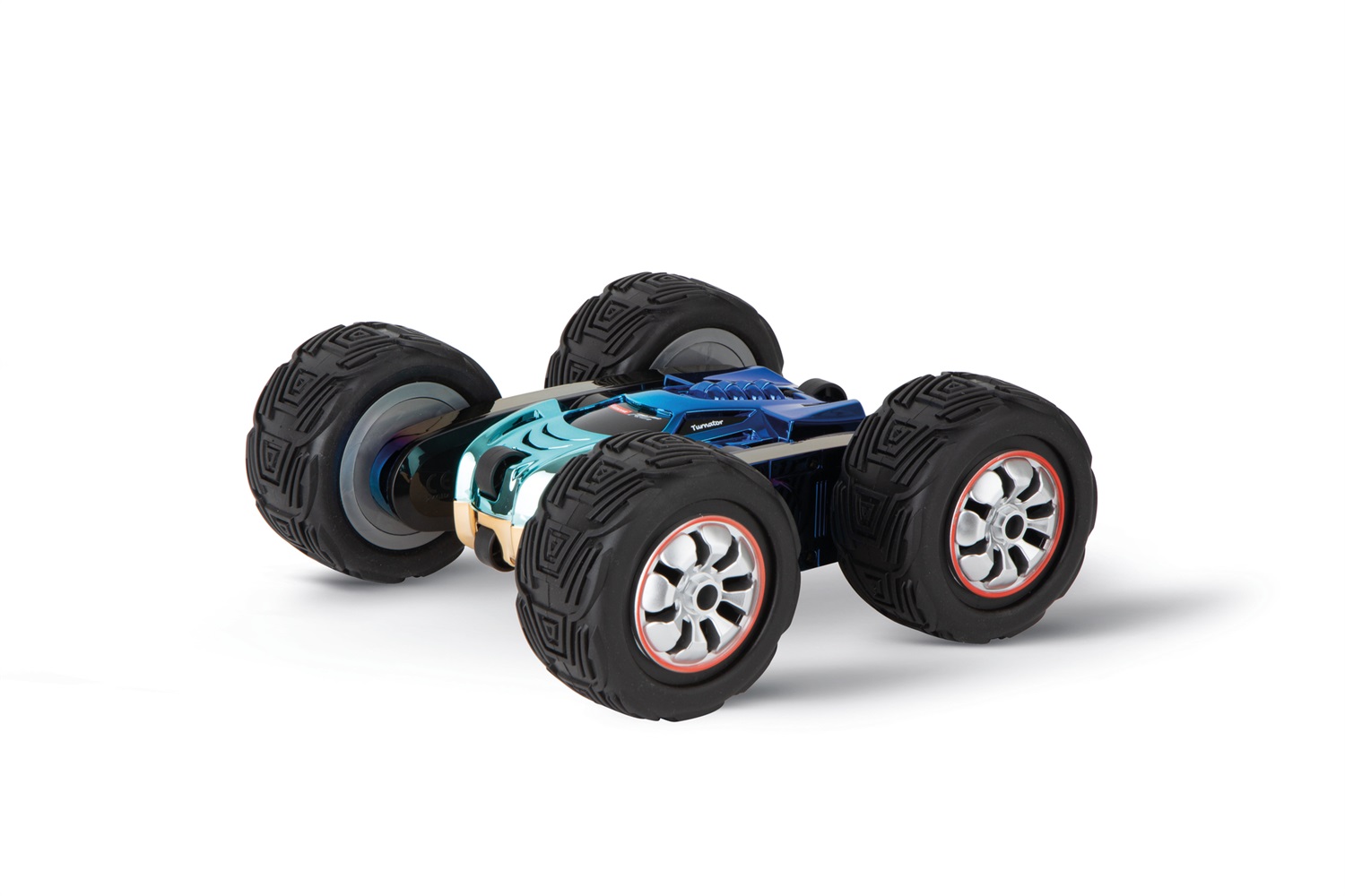 Carrera 370162114 Automodello Radiocomandato Elettrico 1:16 - ACTION STUNT CAR con Acrobazie a 360° e Tecnologia Radio a 2.4GHz
