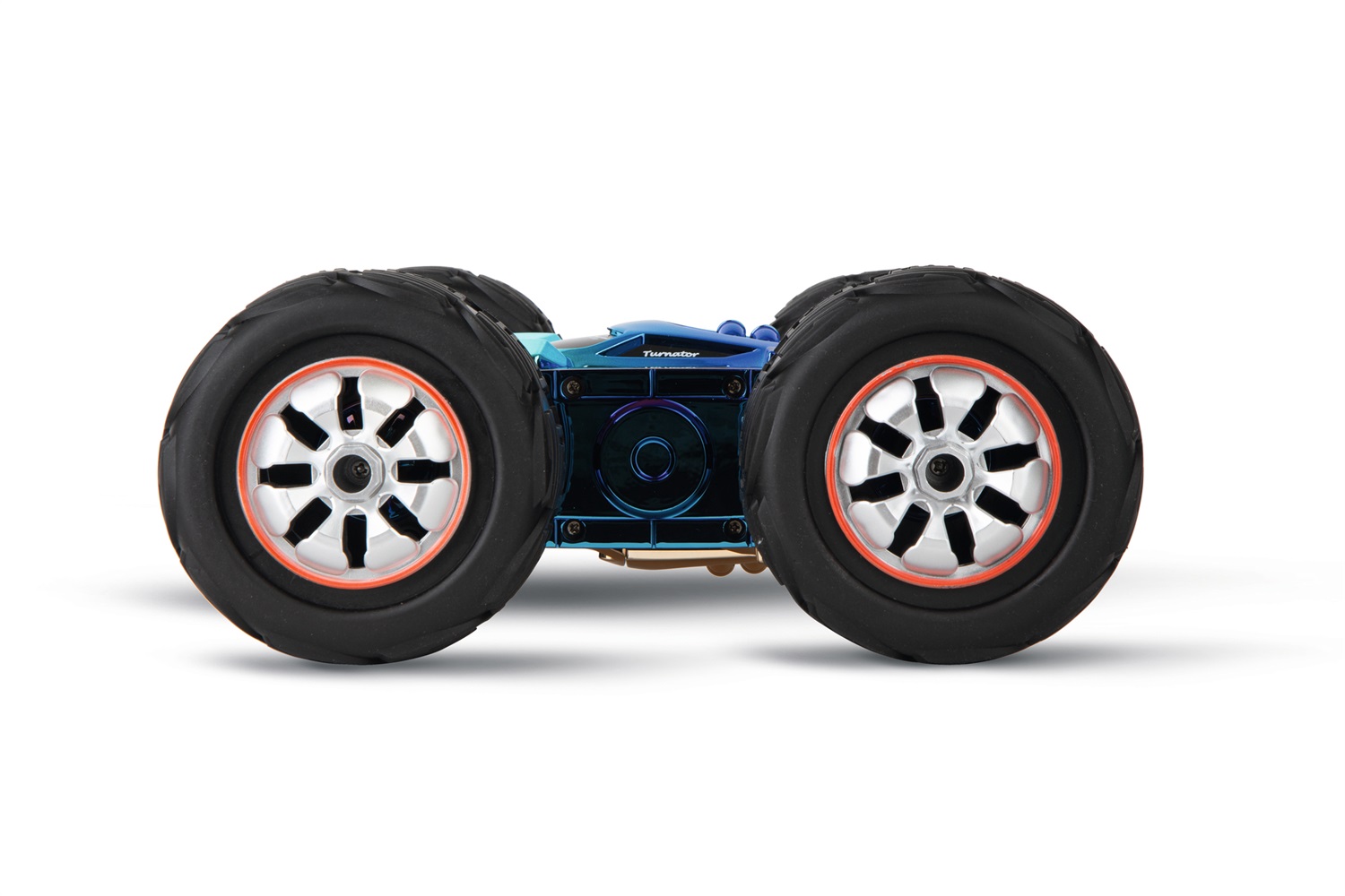 Carrera 370162114 Automodello Radiocomandato Elettrico 1:16 - ACTION STUNT CAR con Acrobazie a 360° e Tecnologia Radio a 2.4GHz