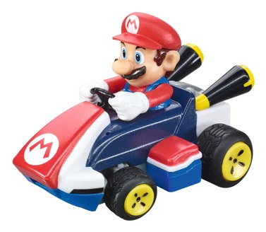 Carrera 370430032 Modellino Radiocomandato (RC) Kart Elettrico 1:50 con Mario - 2.4GHz, Facile da Usare, per Bambini e Adulti