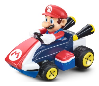 Carrera 370430032 Modellino Radiocomandato (RC) Kart Elettrico 1:50 con Mario - 2.4GHz, Facile da Usare, per Bambini e Adulti
