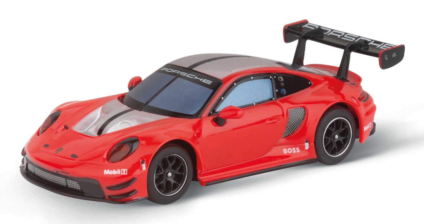 Carrera Hybrid Devil Drivers 50050002 - Set di corsa con pista da 6,09 m e 2 Porsche 911 GT3 R, scala 1:50, dai 12 anni
