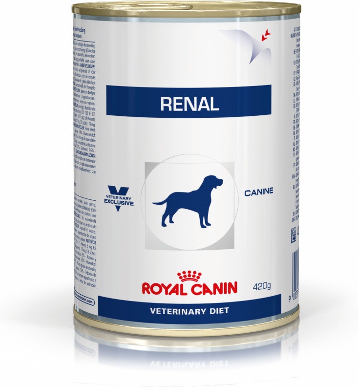 Royal Canin Renal Cibo Umido per Cani - Alimento Dietetico Completo 410 g per Supporto della Funzione Renale