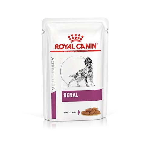 Royal Canin Renal Cibo Umido per Cani - 100 g - Supporto Funzione Renale con Basso Contenuto di Fosforo