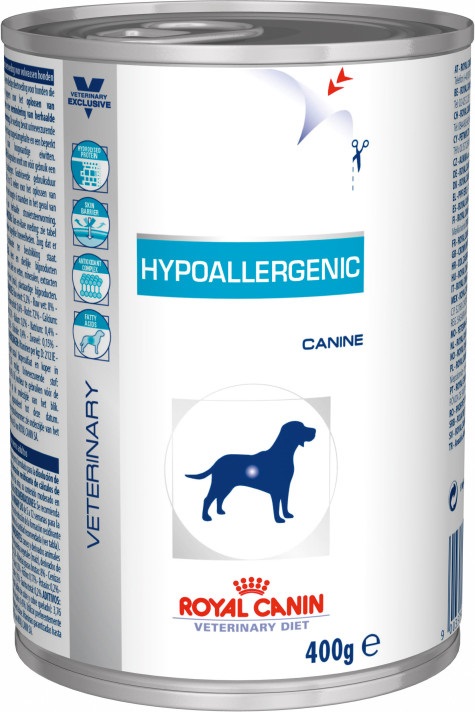 Royal Canin Hypoallergenic Umido per Cani - Alimento Dietetico Completo 400g