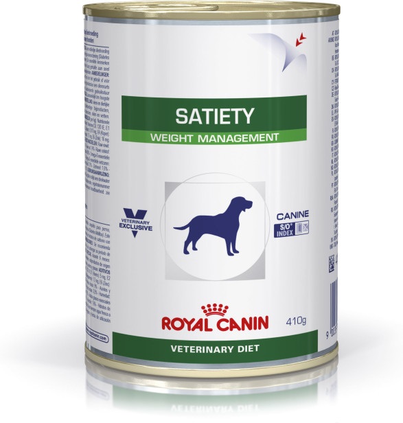 Royal Canin Satiety Weight Management - Alimento Umido Dietetico Completo per Cani Adulti, 410g