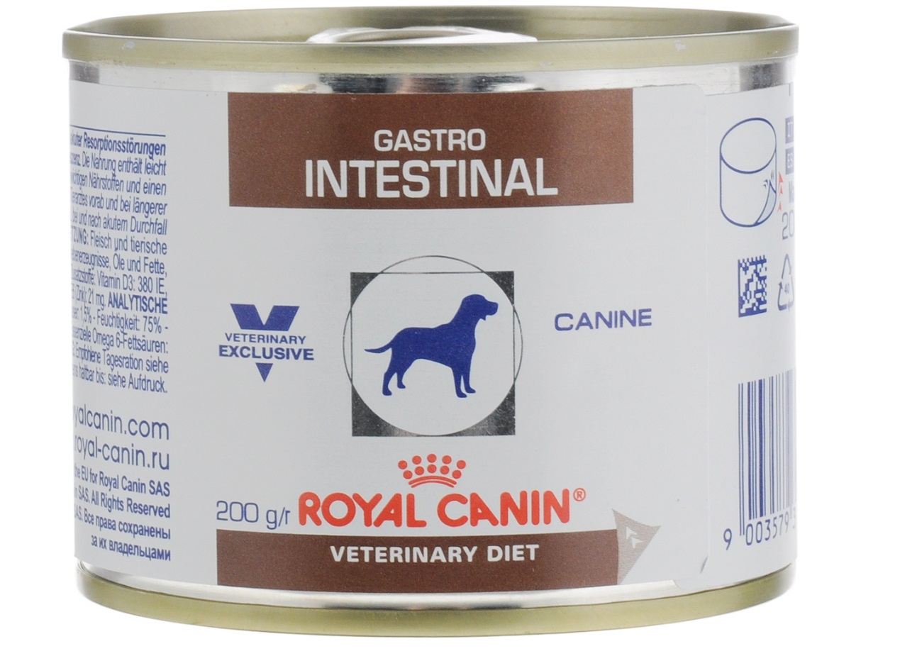Royal Canin Gastro Intestinal 200 g - Alimento Umido Dietetico Completo per Cani Adulti con Alta Digeribilità e Prebiotici