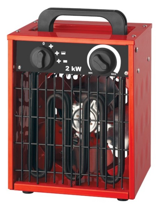 SHX Termoventilatore Industriale 2000 W con Termostato Regolabile e Protezione da Surriscaldamento