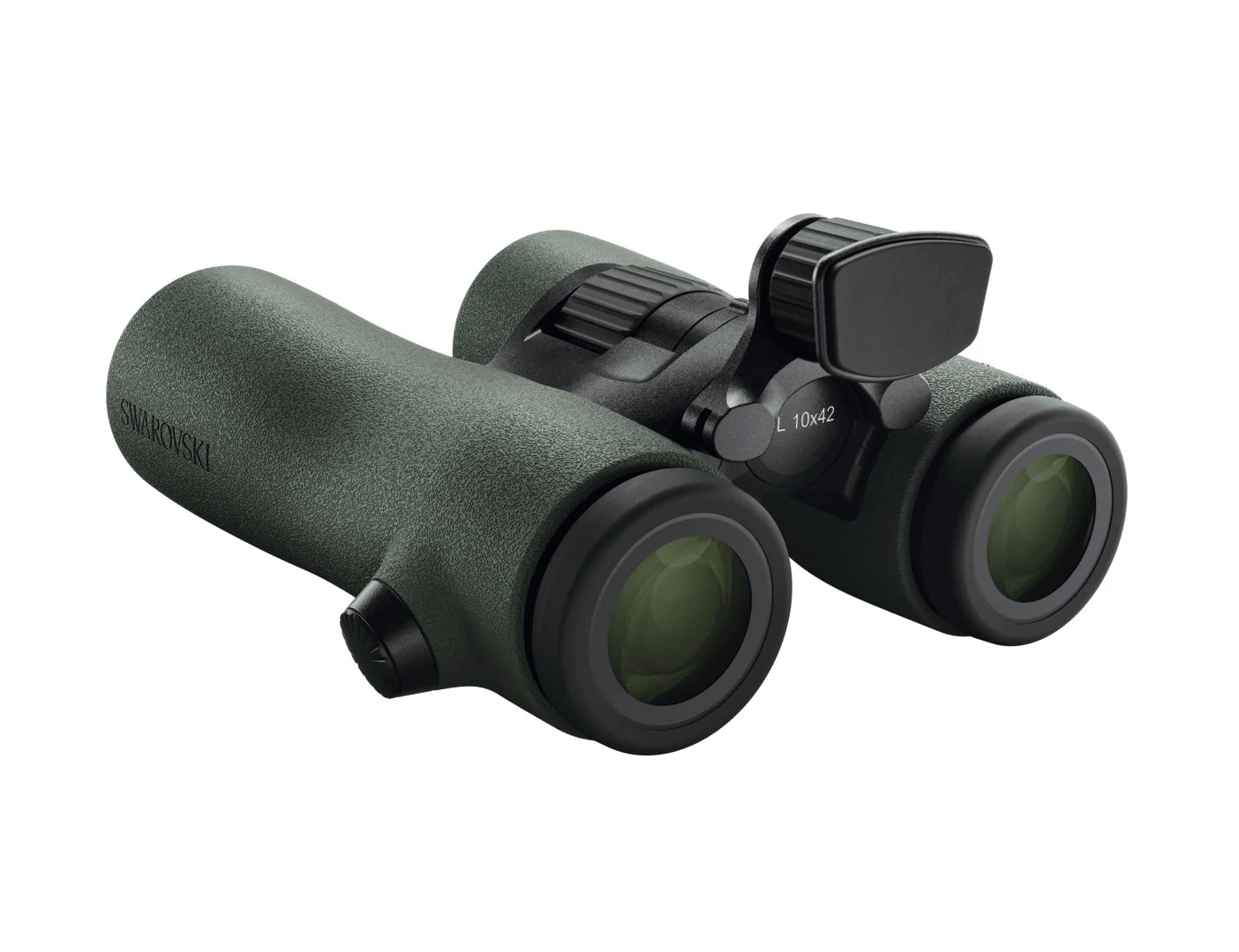 Swarovski NL Pure 10x42 Binocolo Verde - Ergonomico, Resistente all'Acqua, 133 m di Campo Visivo