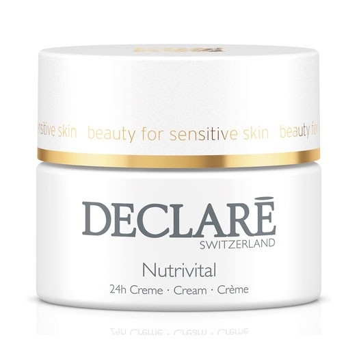 Declaré Nutrivital 24h Cream - Crema da giorno per Viso e Collo, 50 ml, Rivitalizzante e Nutriente per tutti i tipi di pelle