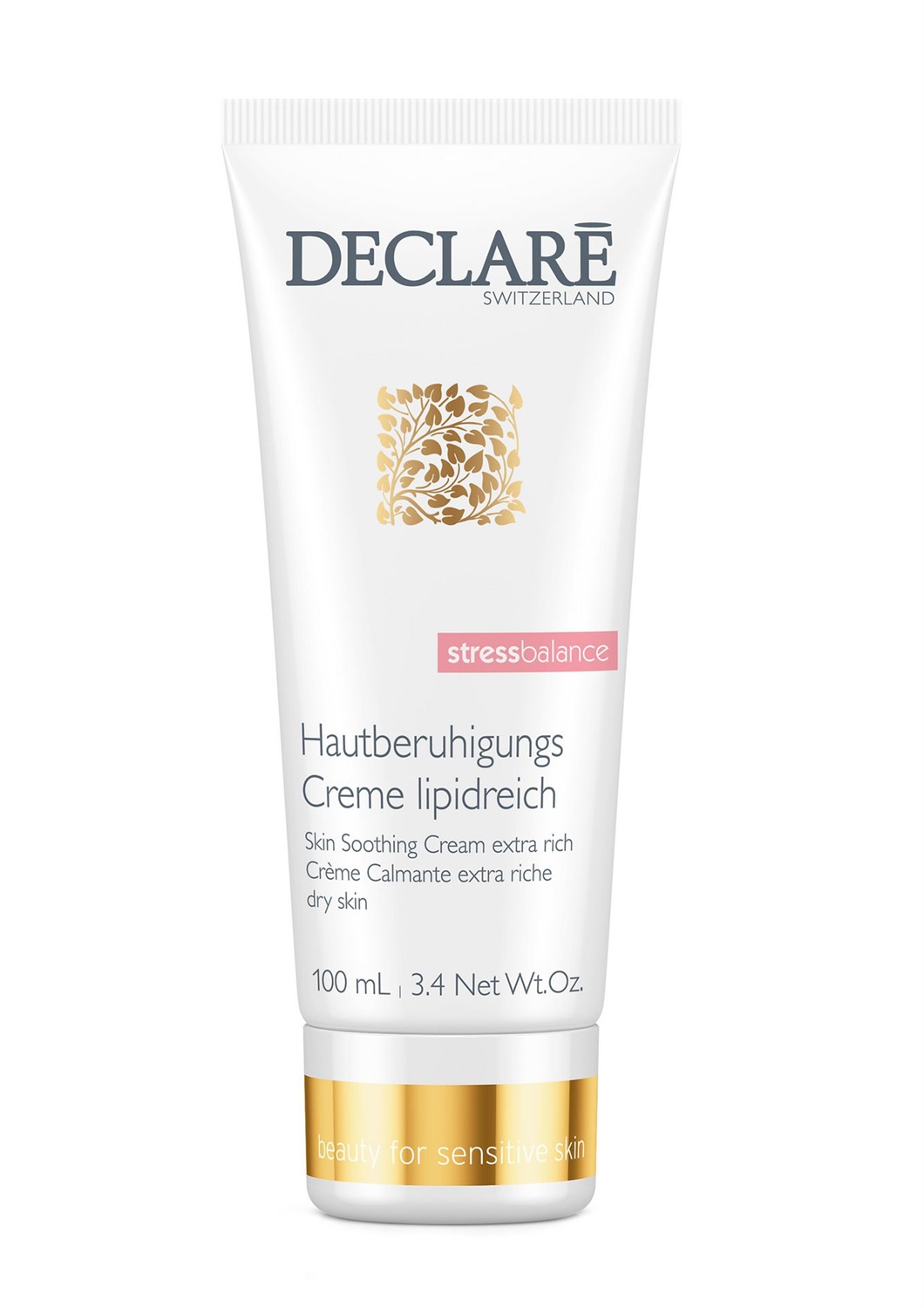Declare Stress Balance Skin Soothing Cream Extra Rich - Crema Idratante per il Viso Donna 100 ml