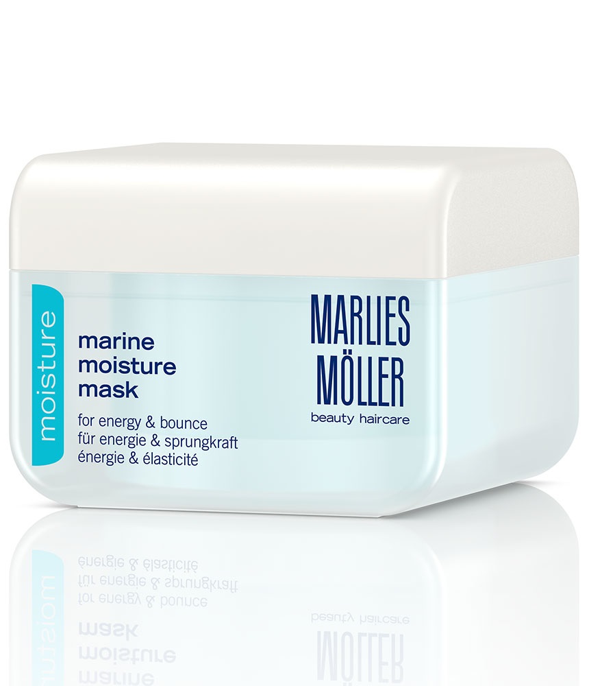 Marlies Möller Marine Moisture Mask 125ml - Maschera Idratante e Nutriente per Capelli Secchi e Sensibili