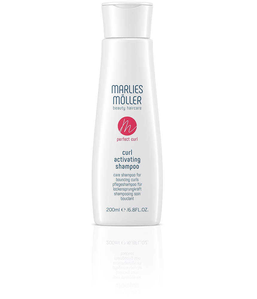 Marlies Möller Perfect Curl Curl Activating Shampoo 200 ml per capelli ricci - Nutre e rivitalizza con estratto di amaranto e proteine vegetali
