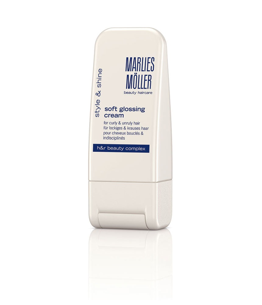 Marlies Möller Style & Shine Crema Morbida Lucentezza 100ml - Previene l'Effetto Crespo e Doma i Capelli Ribelli