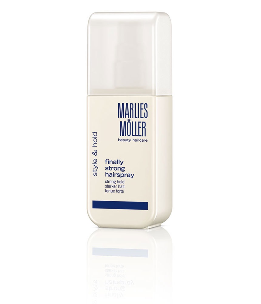 Marlies Möller Styling Finally Strong Hair Spray 125 ml - Lacca per capelli con forte tenuta, lucentezza e protezione dall'umidità
