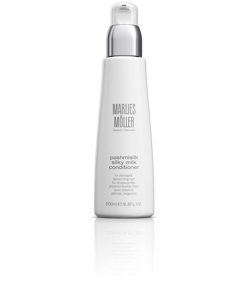 Marlies Möller Pashmisilk Silky Milk Conditioner Balsamo per Capelli Effetto Seta 200 ml - Idratante e Lussuoso con Pashmina e Seta