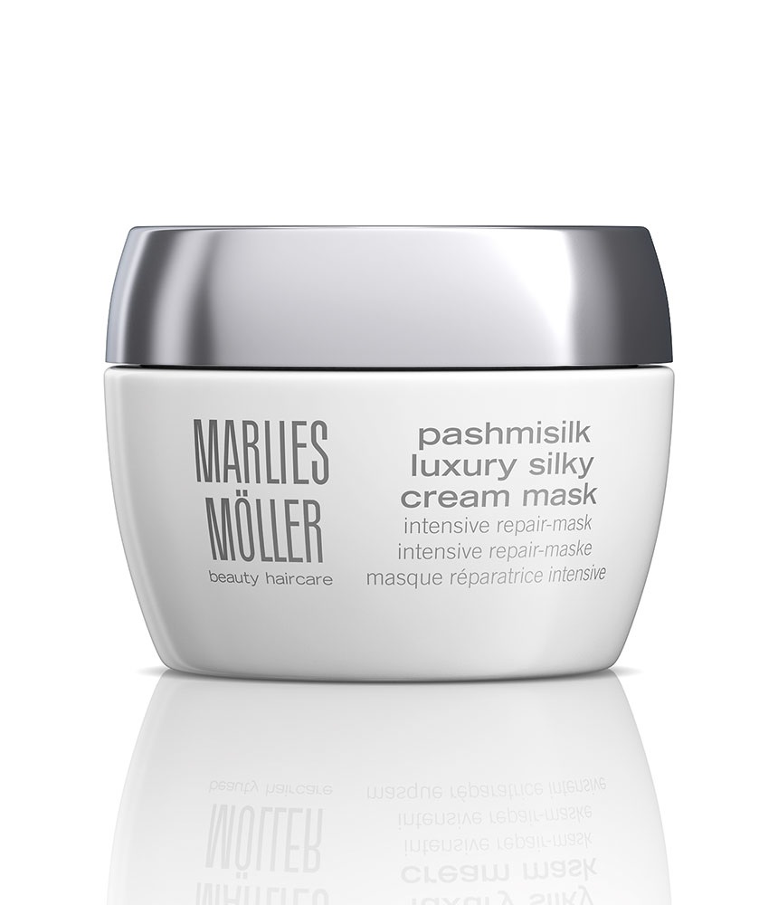 Marlies Möller Pashmisilk Silky Cream Mask 125 ml - Maschera Intensiva per Capelli con Complesso di Pashmina e Seta, Riparatrice e Nutriente
