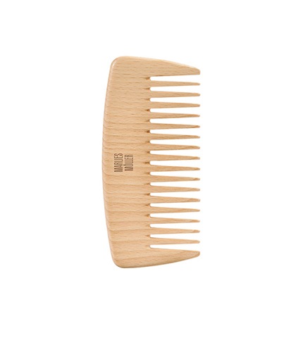 Marlies Möller Curl Comb - Pettine Allround in Legno di Faggio Cerato per Capelli Ricci