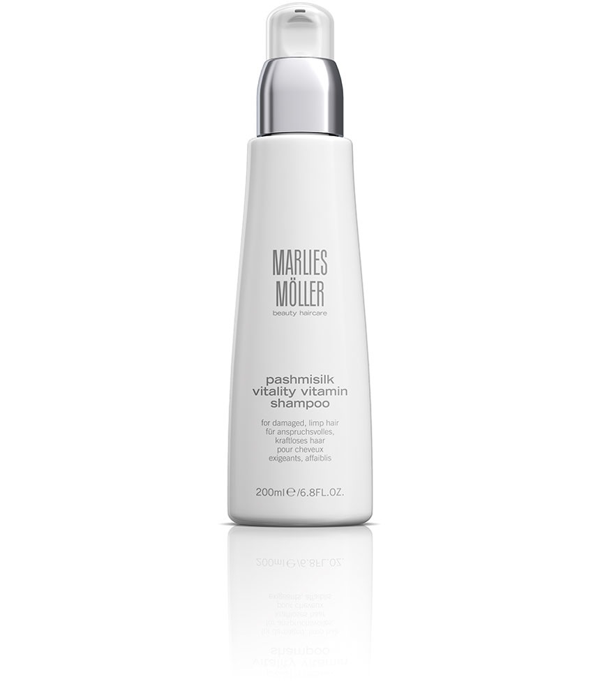 Marlies Möller Pashmisilk Exquisite Vitamin Shampoo 200 ml - Rivitalizzante e Antiossidante per Tutti i Tipi di Capelli