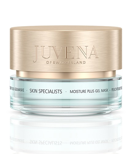 Juvena Moisture Plus Gel Mask - Maschera Viso Idratante in Gel 75 ml, Intensamente Idratante e Senza Profumazione per Pelli Stressate