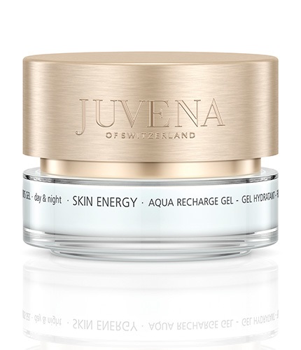 Juvena Skin Energy Aqua Recharge Gel Idratante 50 ml - Gel per il Viso Giorno e Notte con Acido Ialuronico