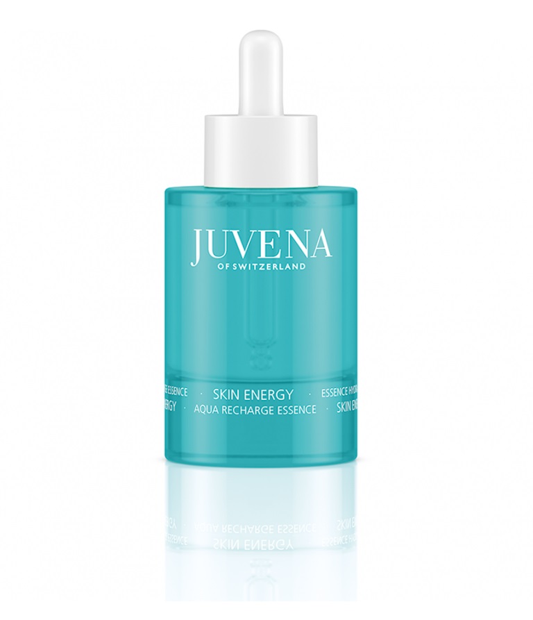 Juvena Skin Energy Aqua Recharge Essence - Essenza idratante per viso, collo e décolleté 50 ml con tecnologia SkinNova SC