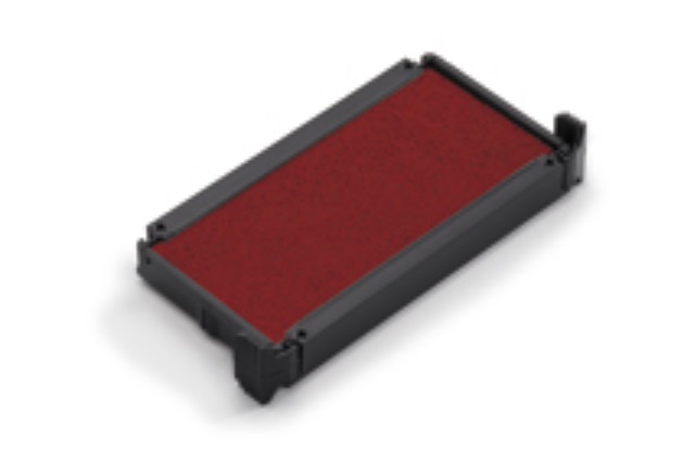 Trodat 6/4910 Tampone di Ricambio Rosso - Confezione da 3 Pezzi per Timbri Autoinchiostranti Printy 4910, 4810 e 4836