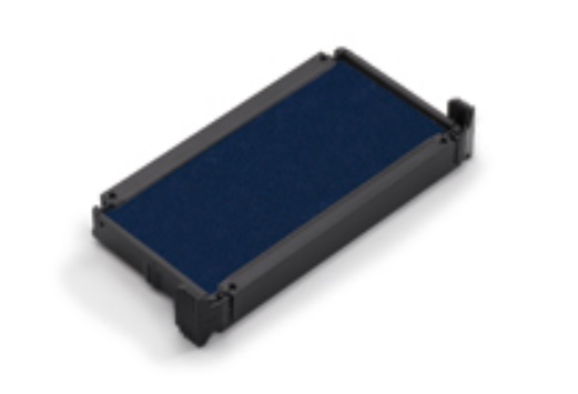 Trodat 6/4915 Cartucce di Ricambio Blu in Feltro - Blister da 3 Pezzi, Inchiostro Indelebile