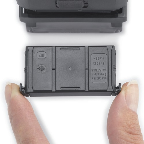 Trodat Cartuccia di Ricambio 6/4912/2 per Printy 4912 Office - Blu-Rosso, Blister da 2 Pezzi